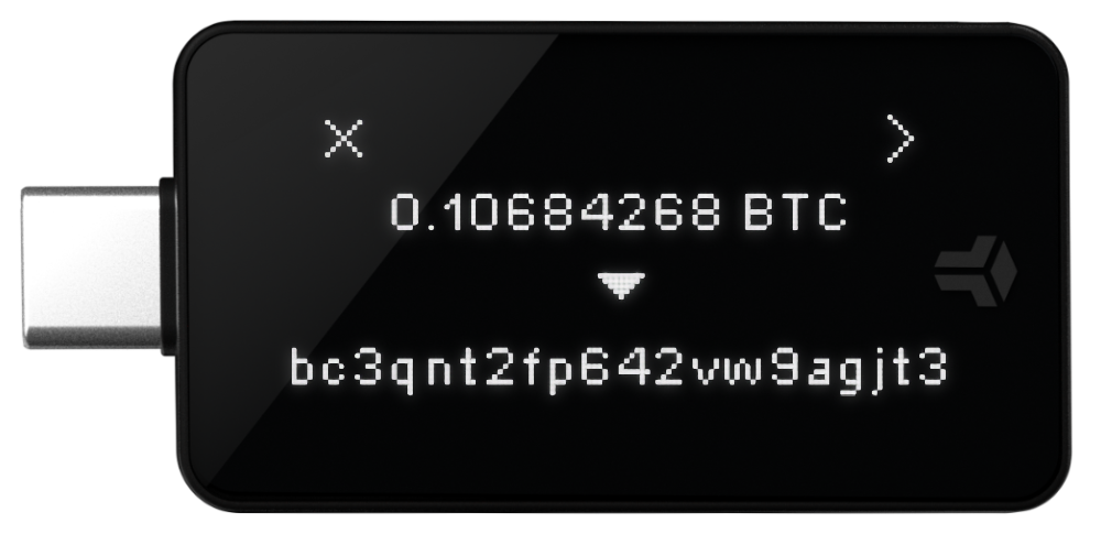 Hardware wallet address verification