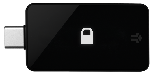 Digital Shield hardware wallet lock screen