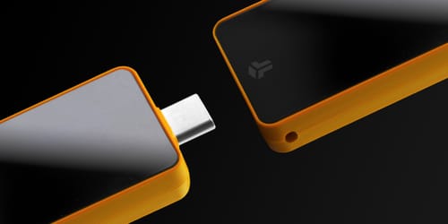 Hardware wallet orange device variant